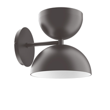 Montclair Light Works SCIX449-57 - 8" Nest Wall Sconce, Bronze Matte