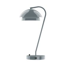 Montclair Light Works TLCX445-40 - 23" Nest Table Lamp, Slate Gray