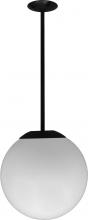 Dabmar D7502-18-LED30-B - 18" CEILING GLOBE FIX 18" DROP 30W LED 120V