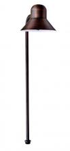 Dabmar LV-LED217-ABZ - SOLID BRASS BELL PATH LIGHT 2.5W JC-LED 12V