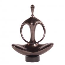 Howard Elliott 22121 - Abstract Yoga Silhouette Sculpture