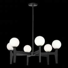 Matteo Lighting C34906MBOP - Scriben Matte Black Pendant