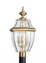 Generation Lighting 8239EN-02 - Lancaster Three Light Outdoor Post Lantern