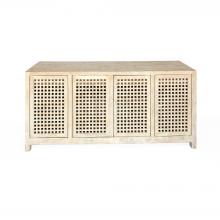 Global Views 7.90164 - Driftwood Lattice Credenza