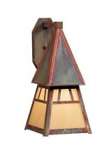 Arroyo Craftsman DS-6CS-BK - 6" dartmouth sconce