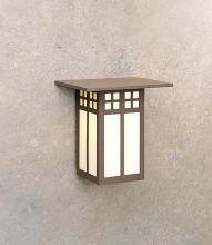 Arroyo Craftsman GW-9GWC-RB - 9" glasgow flush wall mount