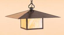 Arroyo Craftsman MH-30TM-P - 30" monterey pendant with t-bar overlay