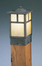 Arroyo Craftsman MPC-5TM-S - 5" mission square post cap with t-bar overlay