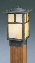 Arroyo Craftsman MPC-6TTN-MB - 6" mission square post cap with t-bar overlay