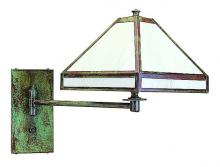 Arroyo Craftsman PSA-1ETN-BK - pasadena wall mount swing arm, without filigree (empty)
