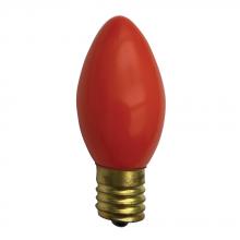 Standard Products 52149 - INCANDESCENT COLOURED LAMPS C9.25 / E17 / 7W / 120V Standard