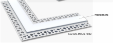 GM Lighting LED-CHL-MI-ST8-FC90 - 90-DEGREE MUD IN CORNER CHANNELS