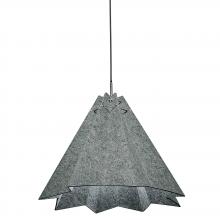 Dainolite PCH-241P-MB-500 - 1 Light Pendant in Matte Black