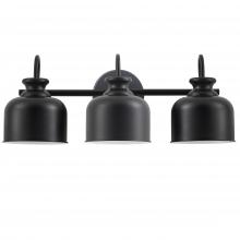 Dainolite WRG-213W-MB - 3 Light Vanity in Matte Black